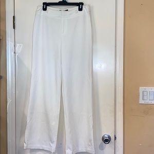 Madison Thomas Wide Leg, White Pants, 8